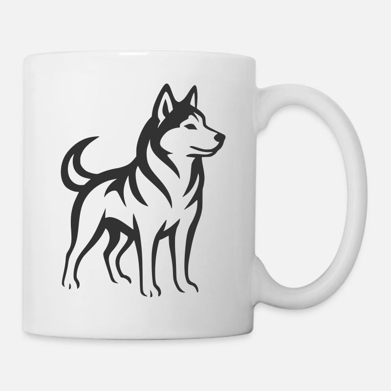 Rauque - Mug blanc - blanc