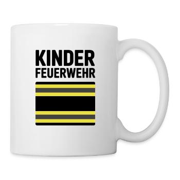 Pompiers pour enfants – Little Heroes Big - Mug blanc - blanc - Droite