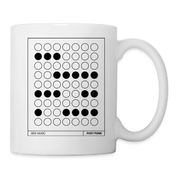 post punk music poster. - Mug - white - Right