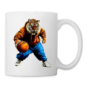 Tiger Basketball - Mug - white - Right