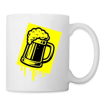 Beer Mug Beer Icon - Mug - white - Right