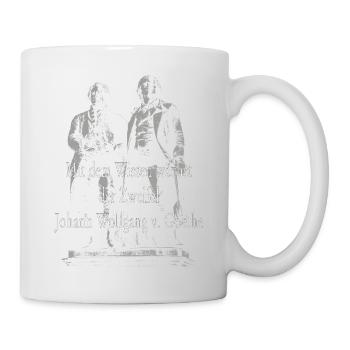 Johann Wolfgang von Goethe quote - Mug - white - Right