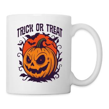 Spooky Pumpkin Lantern Halloween Design - Mug - white - Right