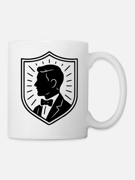 Der Bräutigam - Tasse - Weiß