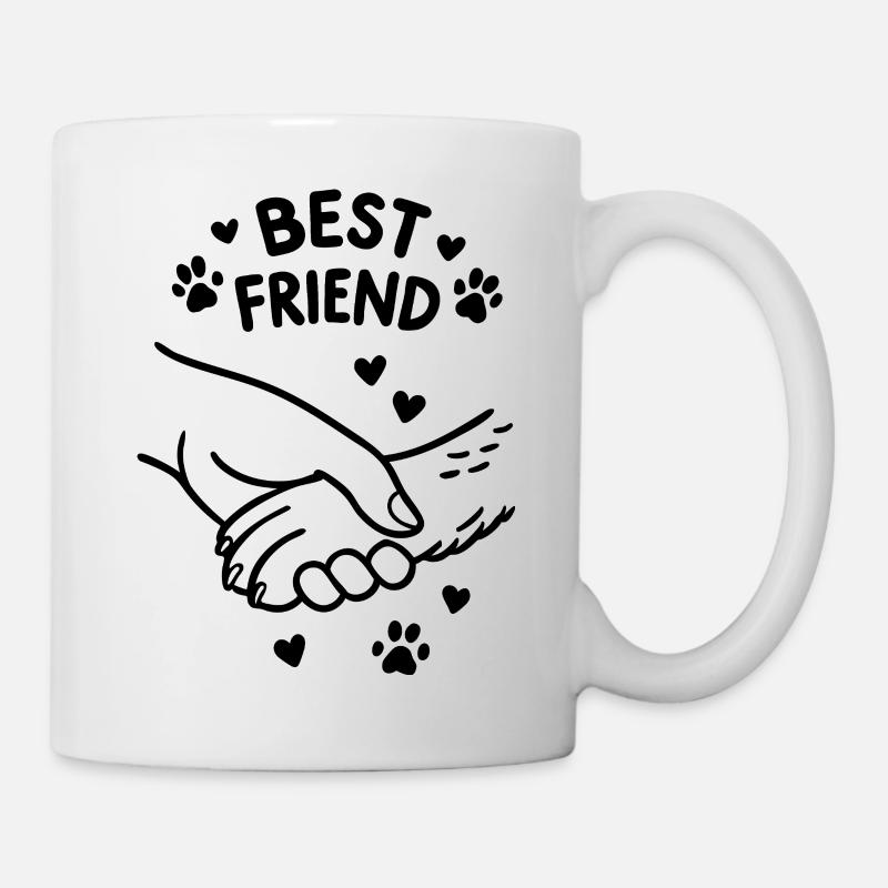 Amis des chiens, Hundefreund, Hunde - Mug blanc - blanc