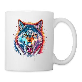 I am the Alpha Wolf - Mug - white - Right