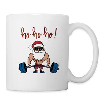 Frohe Weihnachten lustig Familie Geschenk - Tasse - Weiß - Rechts