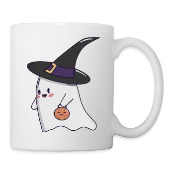Sweet Ghost – Halloween Kawaii 🎃👻 - Mug - white - Right