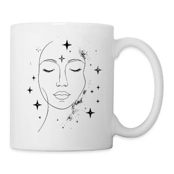 Face in Stardust - Mug - white - Right