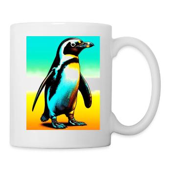 pingouin - Mug blanc - blanc - Droite