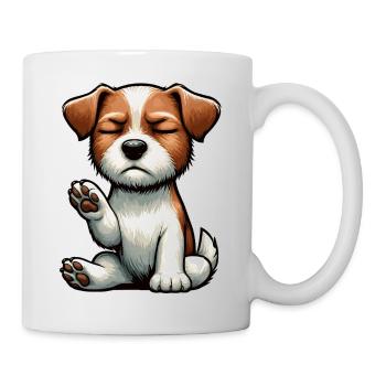 Jack Russel terrier Jack russel liebhaber Jackie - Tasse - Weiß - Rechts