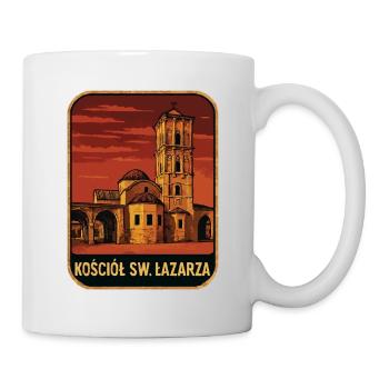Church of St. Lazarus at sunset - Mug - white - Right