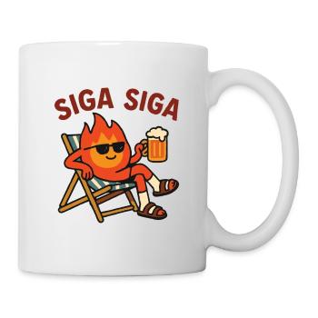 Chypriote Siga Siga Sun - Mug blanc - blanc - Droite