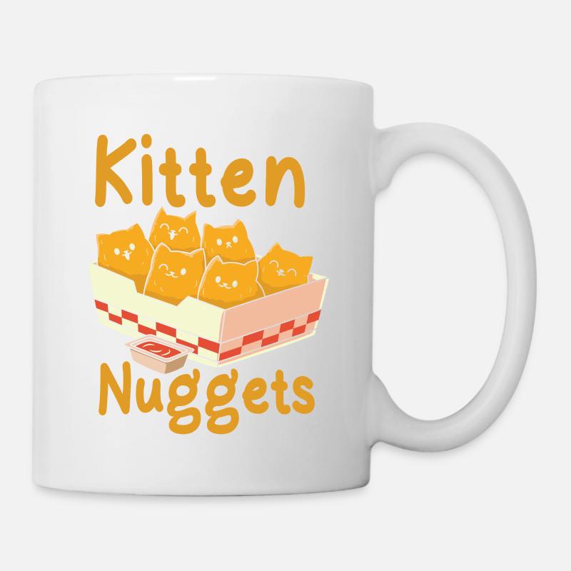 Pépites de chaton - Mug blanc - blanc