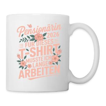 Retraité 2026 - Mug blanc - blanc - Droite