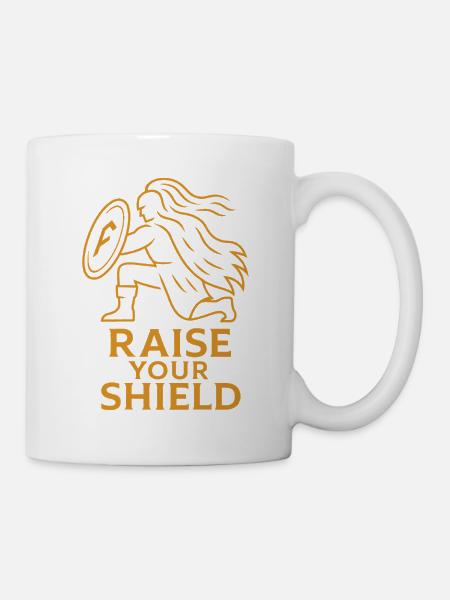 Empowered Shield Illustration - Mug - white
