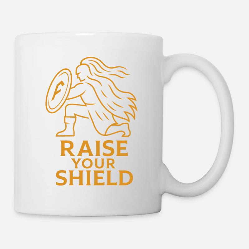 Empowered Shield Illustration - Mug - white