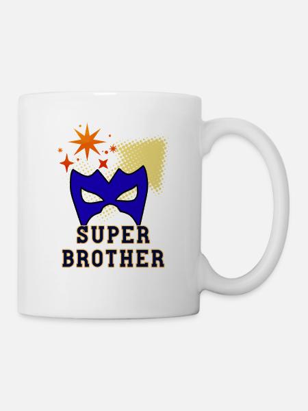Super frère - Mug blanc - blanc