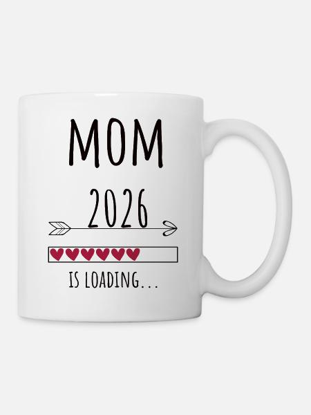 Future maman 2026 Cadeau Grossesse - Mug blanc - blanc