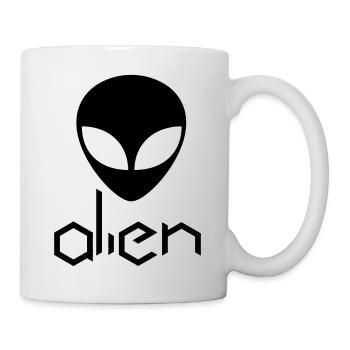 alien - Tasse - Weiß - Rechts