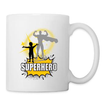 Super Baby - Tasse - Weiß - Rechts