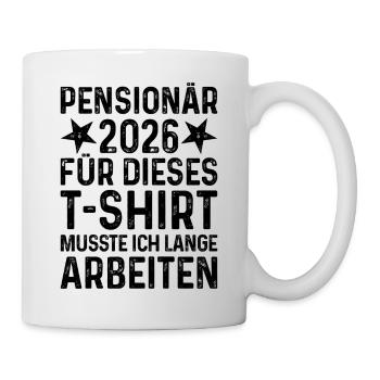 Pensioner 2026 - Mug - white - Right