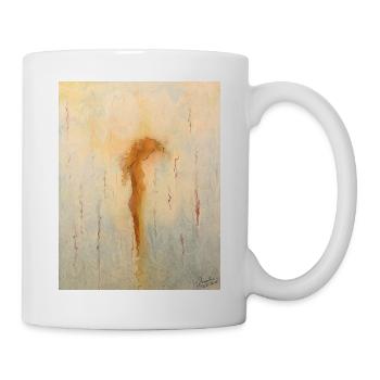 Abstract Feminine Portrait - Mug - white - Right