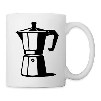 Espresso pot - Mug - white - Right