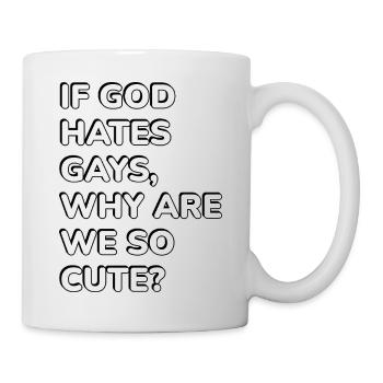 Gay humour - Mug - white - Right