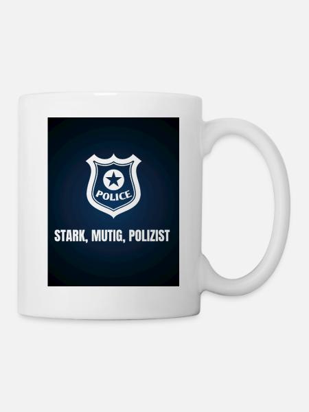 STARK _MUTIG _POLIZIST_20250916_182414_0000 - Mug - white