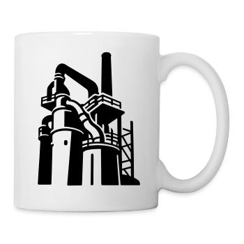 Factory Symbol Völklingen - Mug - white - Right