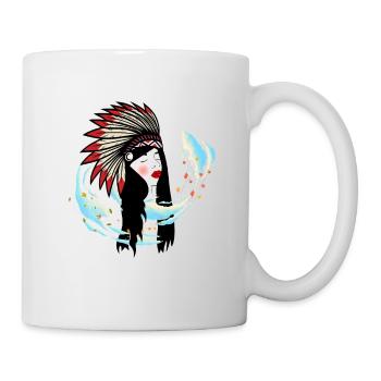 Wild Leaves Wind Princess - Mug - white - Right