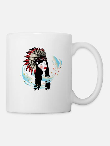 Wild Leaves Wind Princess - Mug blanc - blanc