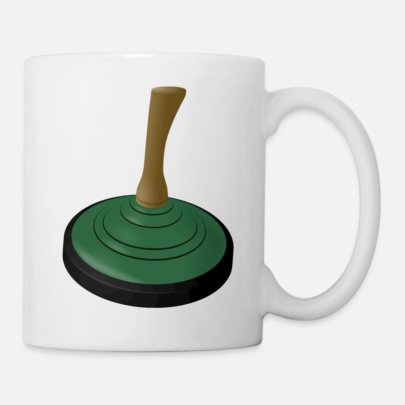 2025 BOUILLON DE GLACE Vert - Mug blanc - blanc
