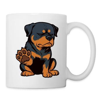 Rottweiler Propriétaire de Rottweiler Lovers - Mug blanc - blanc - Droite
