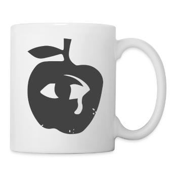 Auge im Apfel - Tasse - Weiß - Rechts