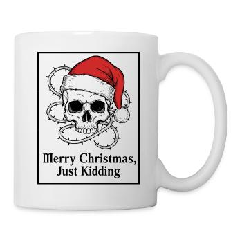 Christmas Skull - Mug - white - Right