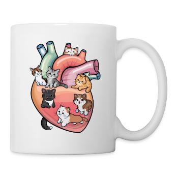 Cat Lover Originelles Geschenk für Enthusiasten - Tasse - Weiß - Rechts