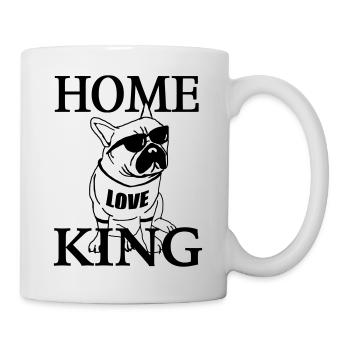 Dog Mom | Cute Dog Lover Statement Design - Mug - white - Right