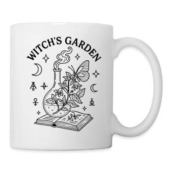 Spell Witch Book Garden - Mug - white - Right