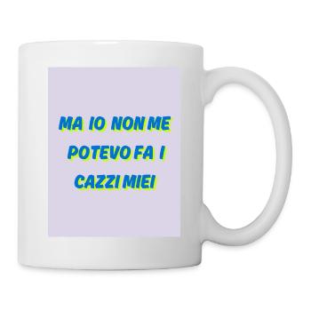I couldn't do my own shit - Mug - white - Right