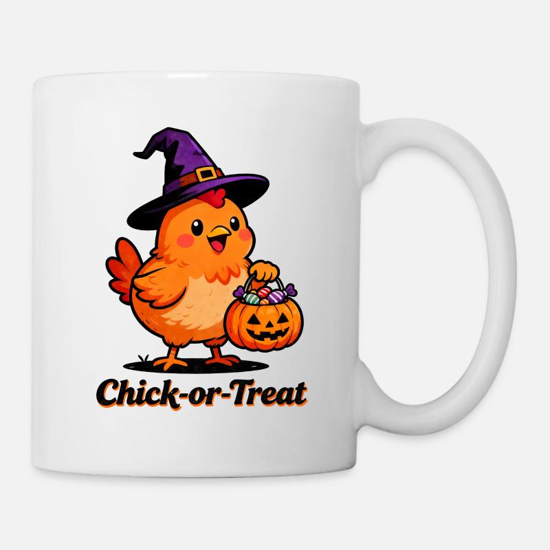 Chick-or-Treat - Mug - white