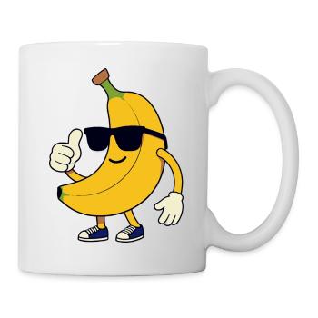 Fanny Chic Brille Daumen hoch - Tasse - Weiß - Rechts