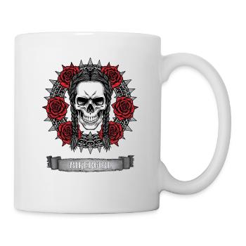 bikergirl - Mug - white - Right