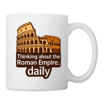 Roman Empire Daily - Mug - white - Right