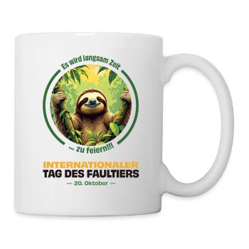 20 octobre – Journée internationale de la paresse - Mug blanc - blanc - Droite