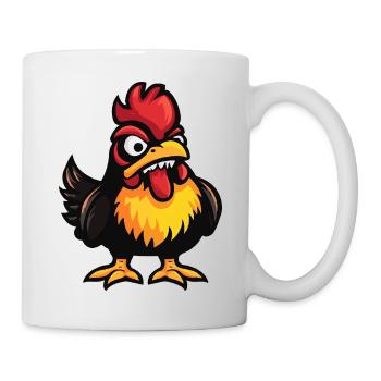 Rooster Halloween Zombie - Mug - white - Right