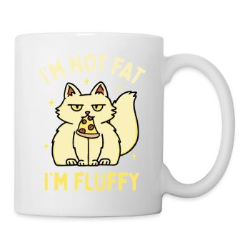 I'm Not Fat I'm Fluffy - Mug - white - Right