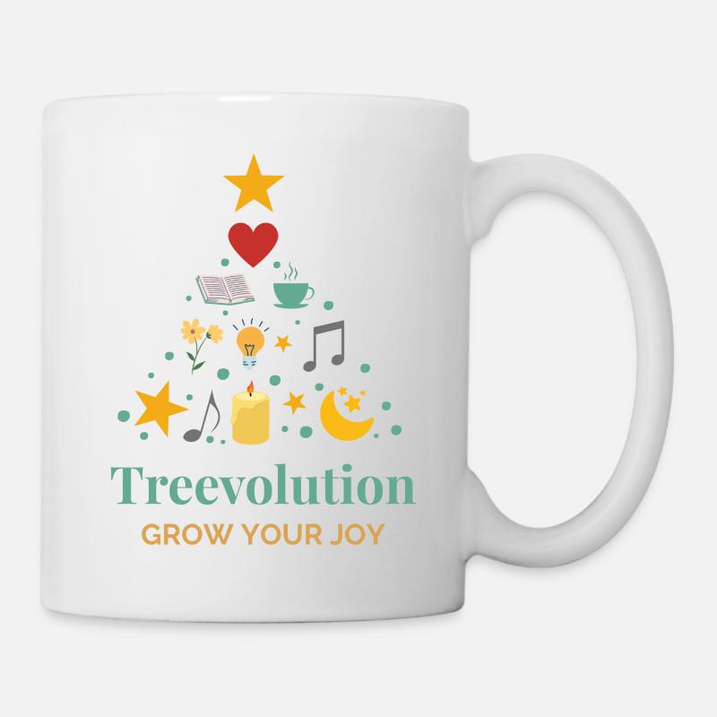 Treevolution Growing Joy - Mug - white