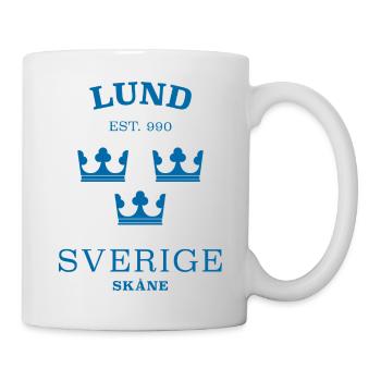 Lund Sverige Suède - Mug blanc - blanc - Droite